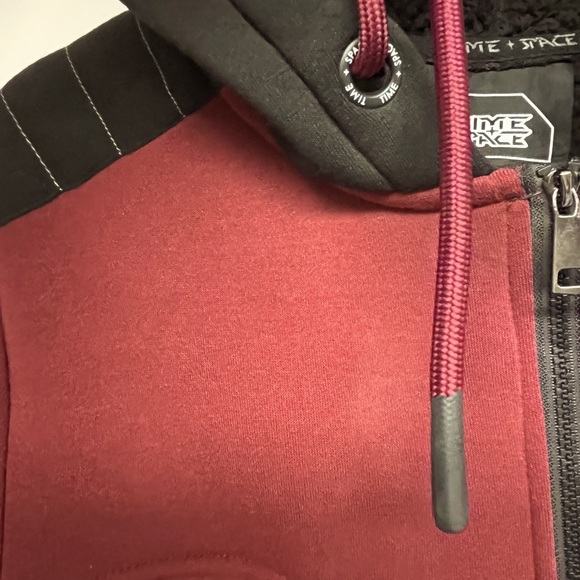 Time + Space winter fleece lined hoodie - Picture 6 of 7